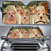 Joycorners NORWICH TERRIER CAR All Over Printed 3D Sun Shade