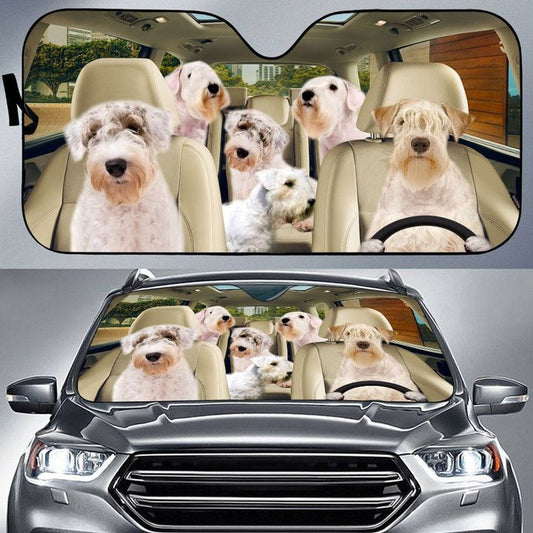 Joycorners SEALYHAM TERRIER CAR All Over Printed 3D Sun Shade