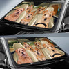 Joycorners NORWICH TERRIER CAR All Over Printed 3D Sun Shade