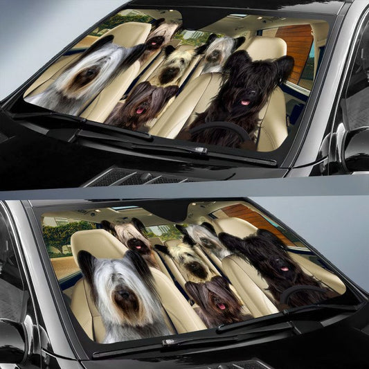 Joycorners SKYE TERRIER CAR All Over Printed 3D Sun Shade