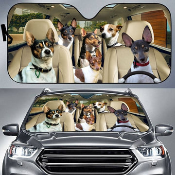 Joycorners TENTERFIELD TERRIER CAR All Over Printed 3D Sun Shade