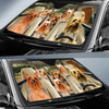 Joycorners SILKY TERRIER CAR All Over Printed 3D Sun Shade