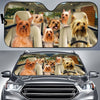 Joycorners SILKY TERRIER CAR All Over Printed 3D Sun Shade