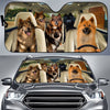 Joycorners EURASIER CAR All Over Printed 3D Sun Shade