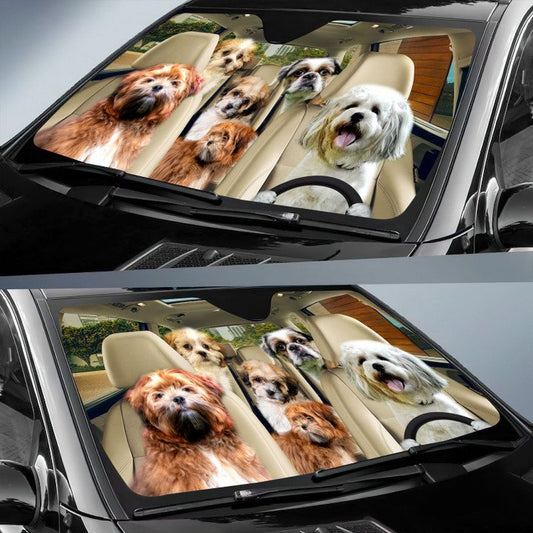 Joycorners ZUCHON CAR All Over Printed 3D Sun Shade