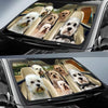 Joycorners DANDIE DINMONT CAR All Over Printed 3D Sun Shade