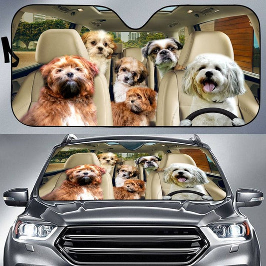 Joycorners ZUCHON CAR All Over Printed 3D Sun Shade