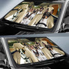 Joycorners TOY FOX TERRIER CAR All Over Printed 3D Sun Shade