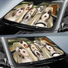 Joycorners SHEEPADOODLE CAR All Over Printed 3D Sun Shade