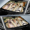 Joycorners SOFT COATED WHEATEN TERRIER CAR All Over Printed 3D Sun Shade