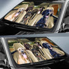 Joycorners PLOTT HOUND CAR All Over Printed 3D Sun Shade