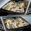 Joycorners SIGHTHOUND CAR All Over Printed 3D Sun Shade