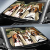 Joycorners TREEING WALKER COONHOUND CAR All Over Printed 3D Sun Shade