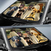 Joycorners CHIWEENIE CAR All Over Printed 3D Sun Shade