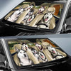 Joycorners SIBERIAN HUSKY CAR All Over Printed 3D Sun Shade