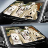 Joycorners WEST HIGHLAND WHITE TERRIER CAR All Over Printed 3D Sun Shade