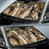 Joycorners MALINOIS CAR All Over Printed 3D Sun Shade
