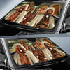 Joycorners IRISH SETTER CAR All Over Printed 3D Sun Shade