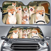 Joycorners SHIBA INU CAR All Over Printed 3D Sun Shade