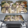 Joycorners WHIPPET CAR All Over Printed 3D Sun Shade