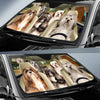 Joycorners LHASA APSO CAR All Over Printed 3D Sun Shade