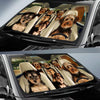 Joycorners YORKIPOO CAR All Over Printed 3D Sun Shade