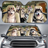 Joycorners NORTHERN INUIT DO CAR All Over Printed 3D Sun Shade