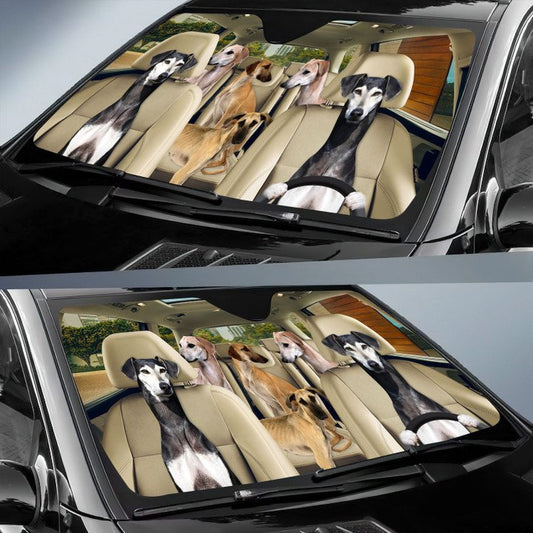 Joycorners SLOUGHI CAR All Over Printed 3D Sun Shade