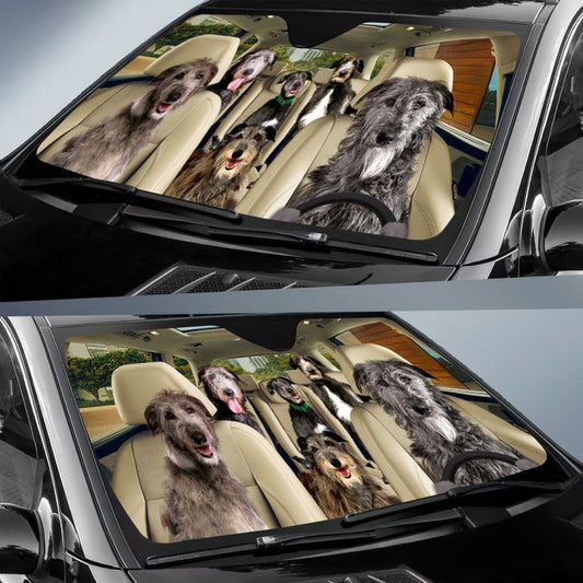 Joycorners SCOTTISH DEERHOUND All Over Printed 3D Sun Shade