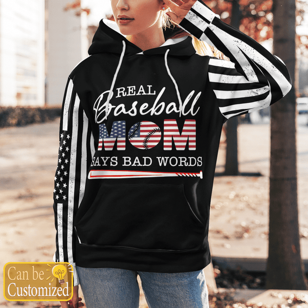 JoyCorners Personalized Baseball Mom And Son 5- Happy Mother's Day