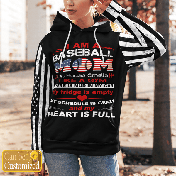 JoyCorners Personalized Baseball Mom And Son 6- Happy Mother's Day