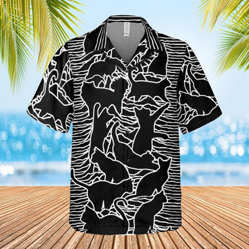 Joycorners Shirt For Cat Lovers All Printed 3D Hawaiian Shirt