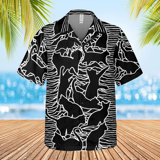 Joycorners Shirt For Cat Lovers All Printed 3D Hawaiian Shirt