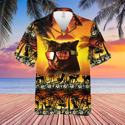 Joycorners Shirt For Cat Lovers All Printed 3D Hawaiian Shirt