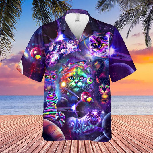 Joycorners Shirt For Cat Lovers All Printed 3D Hawaiian Shirt