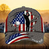 Joycorners Cool A4 Golf Lover Customized Name Multicolor 3D Cap