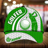 Joycorners Cool Golf Man Customized Name Multicolor 3D Cap