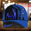 Joycorners Golf Lovers Customized Name Multicolor 3D Cap