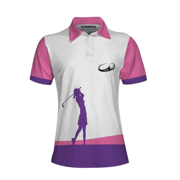 Joycorners Swing Swear Look For Ball Repeat Women Polo Shirt