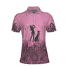 Joycorners Mandala Pattern Swing Swear Repeat Women Polo Shirt