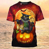 Joycorners Black Cat 3D Tshirt