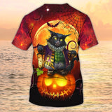 Joycorners Black Cat 3D Tshirt