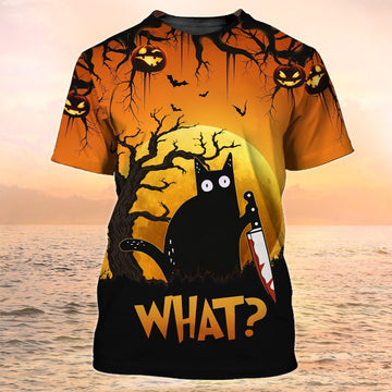 Joycorners Black Cat 3D Tshirt T02