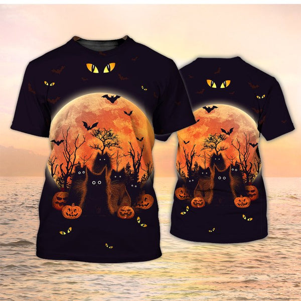 Joycorners Black Cat 3D Tshirt T01
