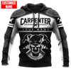 Joycorner PERSONALIZED NAME CARPENTER SKULL SHIRTS