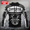Joycorner PERSONALIZED NAME CARPENTER SKULL SHIRTS