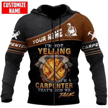 Joycorner PERSONALIZED NAME CARPENTER UNISEX SHIRTS THAT'S HOW WE TALK