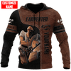 Joycorner PERSONALIZED NAME CARPENTER UNISEX SHIRTS LEATHER TEXTURE