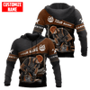 Joycorner PERSONALIZED NAME CARPENTER UNISEX SHIRTS LEATHER TEXTURE VER 1