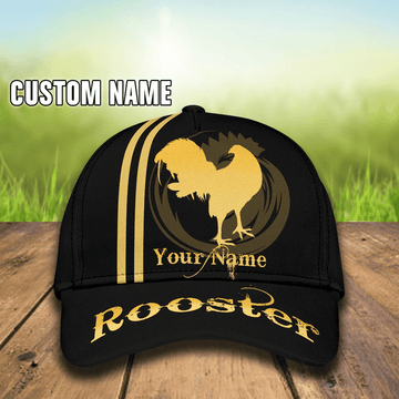 ROOSTER CLASSIC PERSONALIZED ROOSTER PRINTED CAP